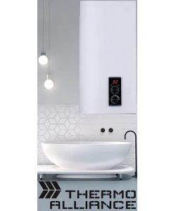 Водонагреватель Thermo Alliance плоский 80 л. МОКРЫЙ ТЭН (1200+800Вт), вертикальный DT80V20G(PD)